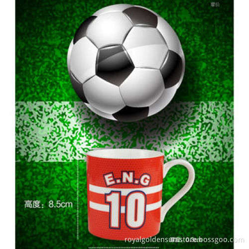 soccer cup ceramic mugs